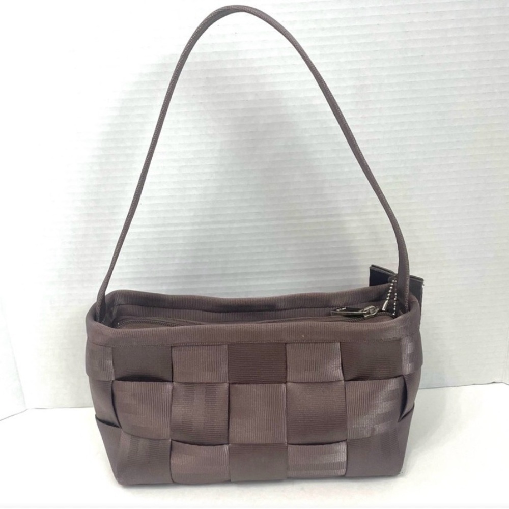 Harveys Brown Woven Shoulder Bag